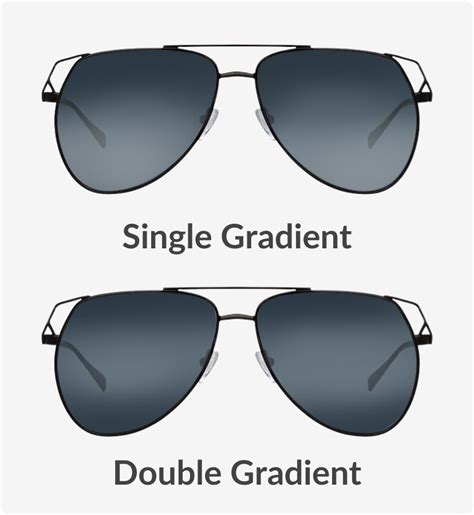 sunglasses gradient vs non.